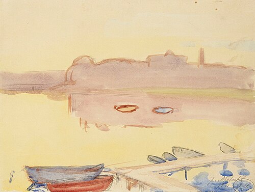 Yellow Haven, 1911, Juho Mäkelä