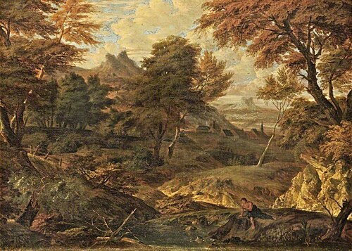Wooded Landscape, , Adriaen van der Kabel