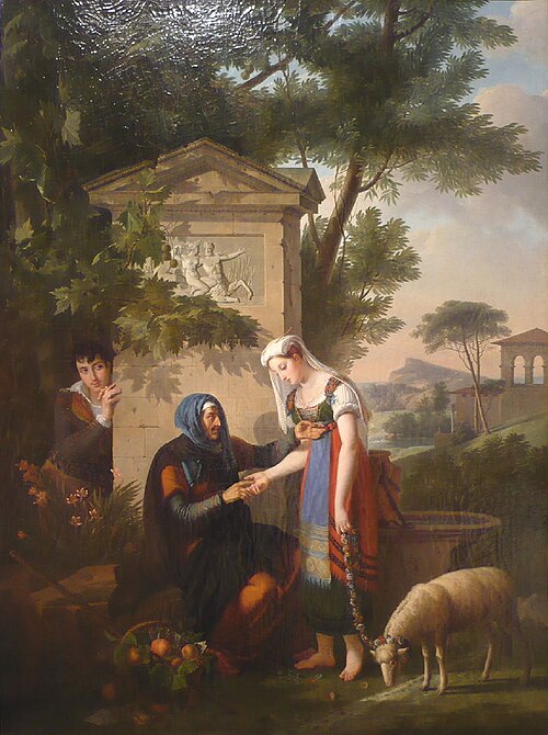 La Diseuse de Bonne Aventure, 1812, Marie-Guillemine Benoist