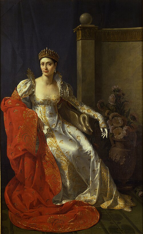 Portrait d'Élisa Bonaparte, grande-duchesse de Toscane, 1806, Marie-Guillemine Benoist
