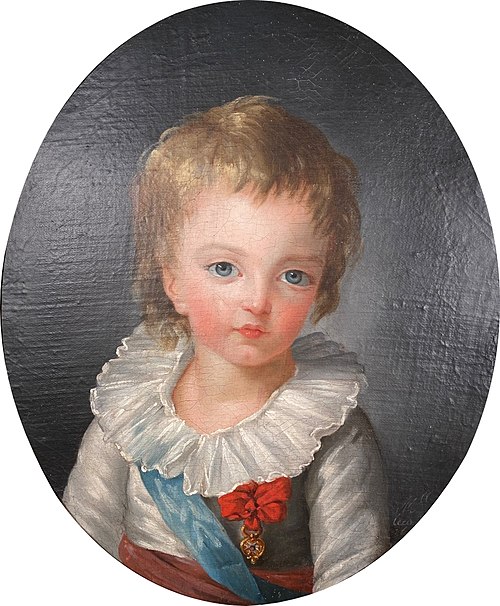 Portrait de Louis-Joseph, dauphin de France, 1784, Marie-Guillemine Benoist