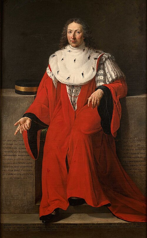 Portrait de Michel Etienne Le Peletier de Saint-Fargeau, 1807, Marie-Guillemine Benoist