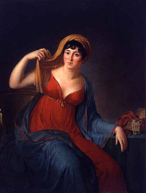 Portrait de Giuseppina Grassini, 1805, Marie-Guillemine Benoist