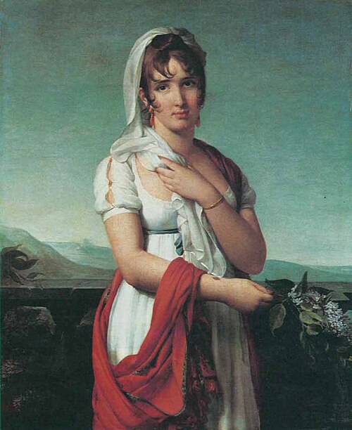 Portrait de Zoé-Victoire du Cayla, née Talon, 1801, Marie-Guillemine Benoist