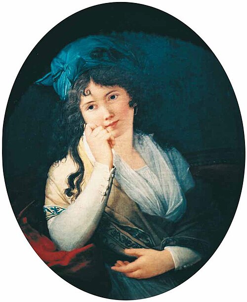 Portrait de l'artiste, 1796, Marie-Guillemine Benoist