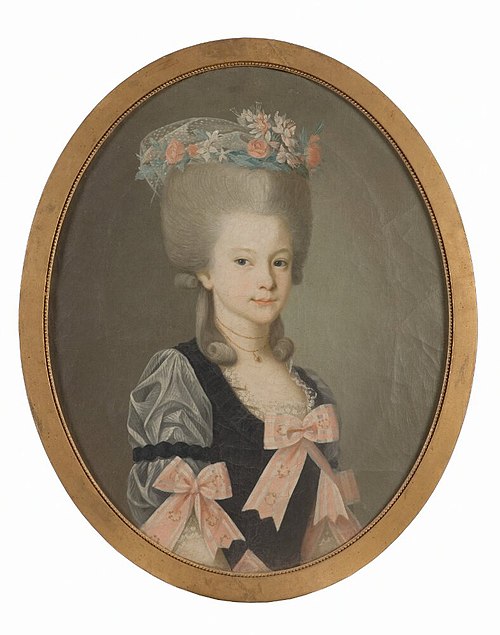 Brita Charlotta Wattrang (1775-1850), gift med friherre Otto Ludvig Benedikt Wrangel af Lindeberg, 1791, Nils Schillmark