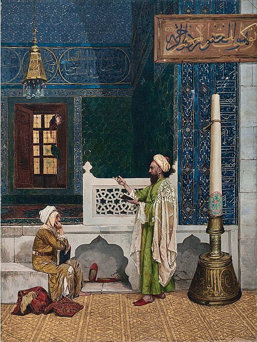 Koranic Instruction, 1890, Osman Hamdi Bey