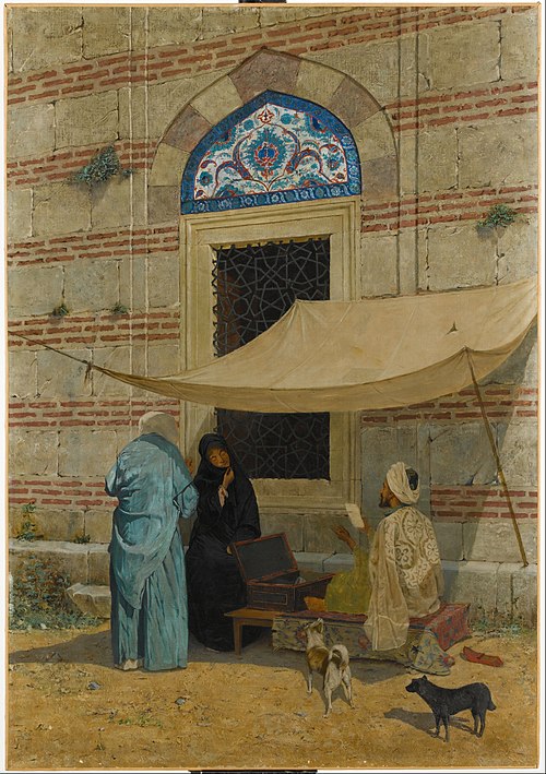 Écrivain public, 1910, Osman Hamdi Bey
