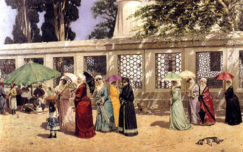 Gezintide Kadınlar, 1887, Osman Hamdi Bey