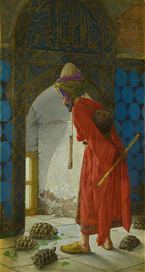 Le Dresseur de tortues, 1906, Osman Hamdi Bey