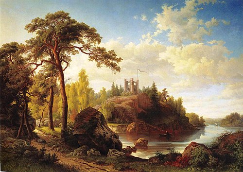 Monrepos, 1865, Victoria Åberg