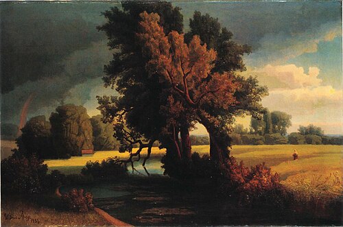 River Landscape, 1881, Victoria Åberg