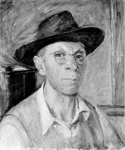 Autoportrait, 1947, William Lönnberg