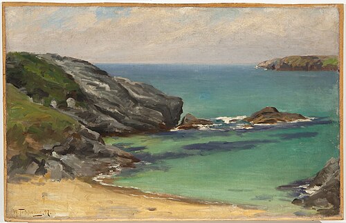 Seascape, 1897, Woldemar Toppelius