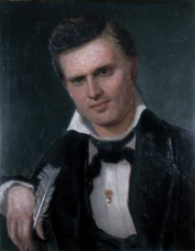 Schriftsteller Bjørnstjerne Bjørnson, 1857, Christiane Schreiber