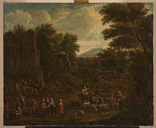 Marketplace, , Pieter van Bredael