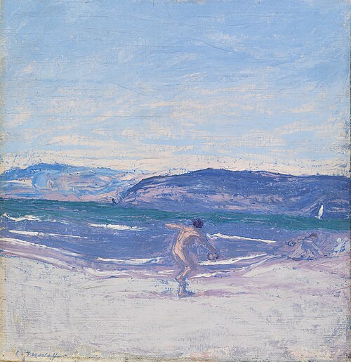 Ball Game (Forte dei Marmi), 1909, Ellen Thesleff