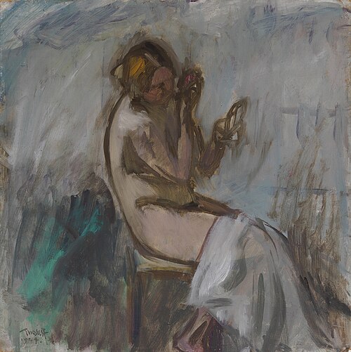 Model with Mirror, 1924, Ellen Thesleff