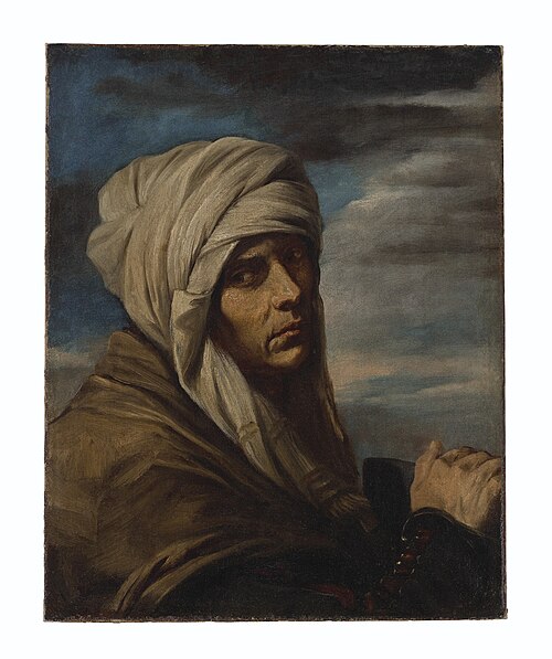 A man wearing a turban, , Pier Francesco Mola