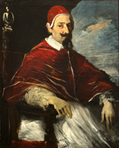Portrait of Alexander VII Chigi, 1659, Pier Francesco Mola