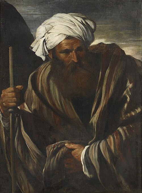 A Male Figure in Middle Eastern Dress, 1650, Pier Francesco Mola