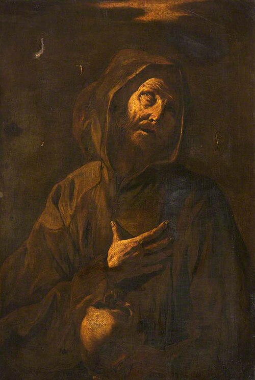 Saint Francis, , Pier Francesco Mola