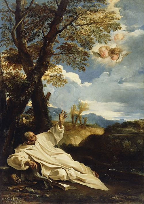 The Vision of Saint Bruno, 1660, Pier Francesco Mola