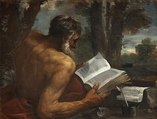 Saint Jerome, 1650, Pier Francesco Mola