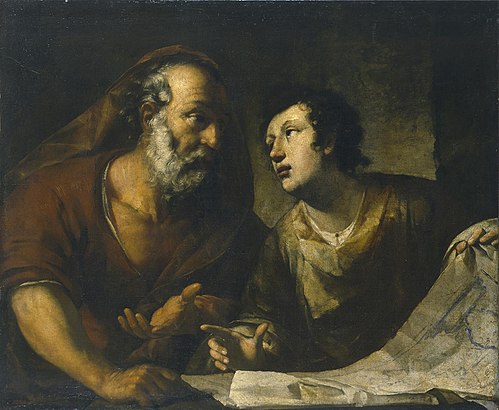 Geographer, 1650, Pier Francesco Mola