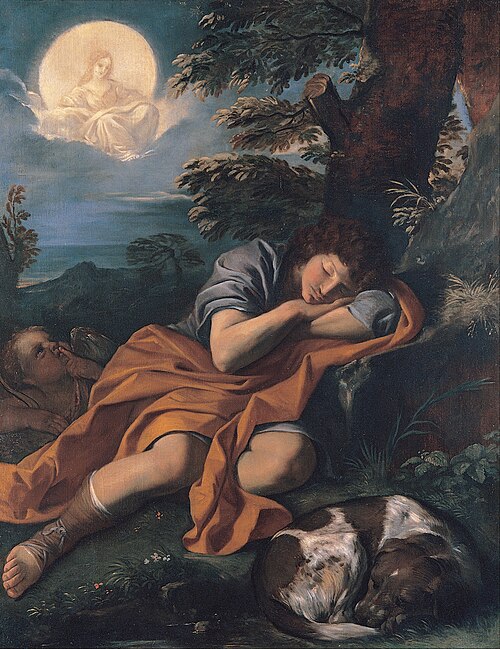 Diane and Endymion, 1660, Pier Francesco Mola