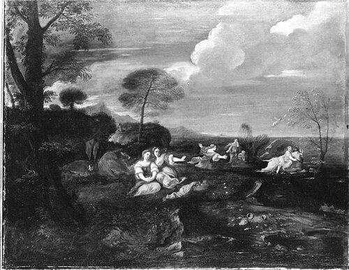 Raub der Europa, 1639, Pier Francesco Mola