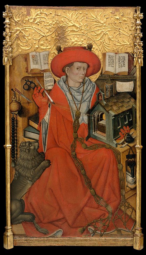 Saint Jerome in his Study, 1450, Jaume Ferrer II