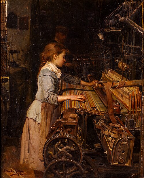 La Petite Ouvrière, 1889, Joan Planella i Rodríguez