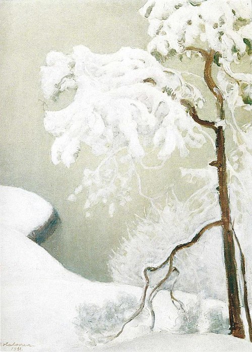 Ensi lumi, 1931, Pekka Halonen