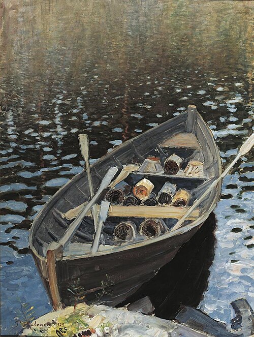 Boat, 1929, Pekka Halonen