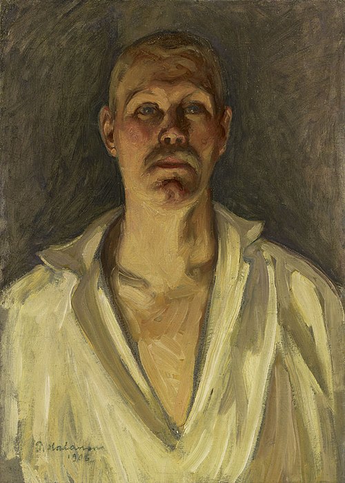 Self-Portrait, 1906, Pekka Halonen