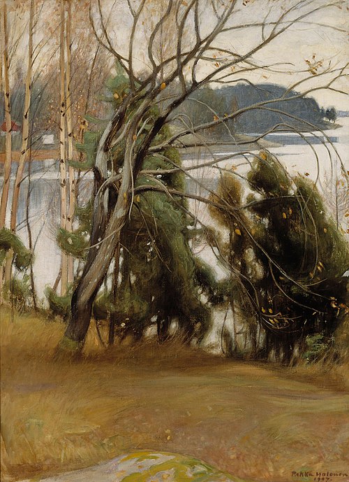 Sallow in Autumn, 1907, Pekka Halonen
