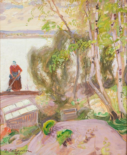 From the Garden, 1913, Pekka Halonen