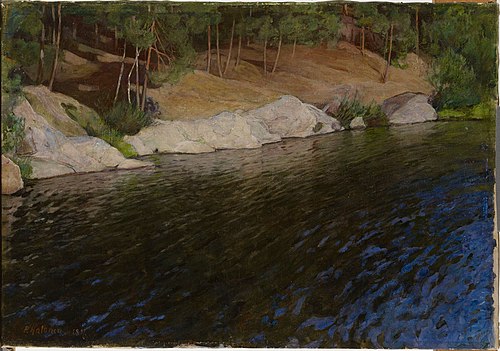 Riverside, 1897, Pekka Halonen