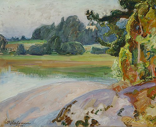 Autumn Landscape, 1914, Pekka Halonen