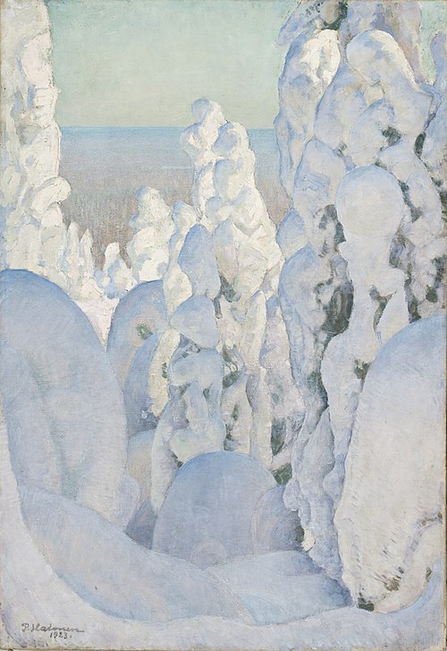 Winter Landscape, Kinahmi, 1923, Pekka Halonen