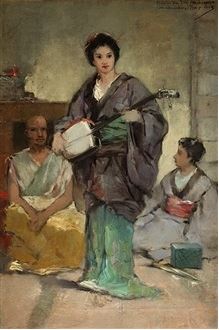 Geisha, 1908, José Nin y Tudó
