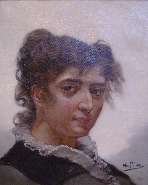 Retrat femení (Nin i Tudó), 1884, José Nin y Tudó