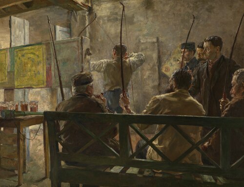 The Archers, 1901, Leo Van Aken
