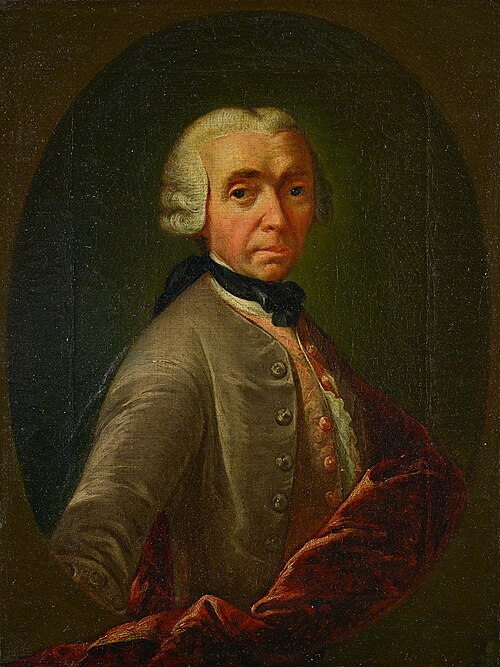 Selbstbildnis, 1768, Johann Balthasar Bullinger