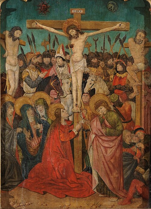 The Crucifixion, 1401, Pere Espallargues