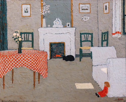 Living Room Interior, 1913, Pere Tornè Esquius