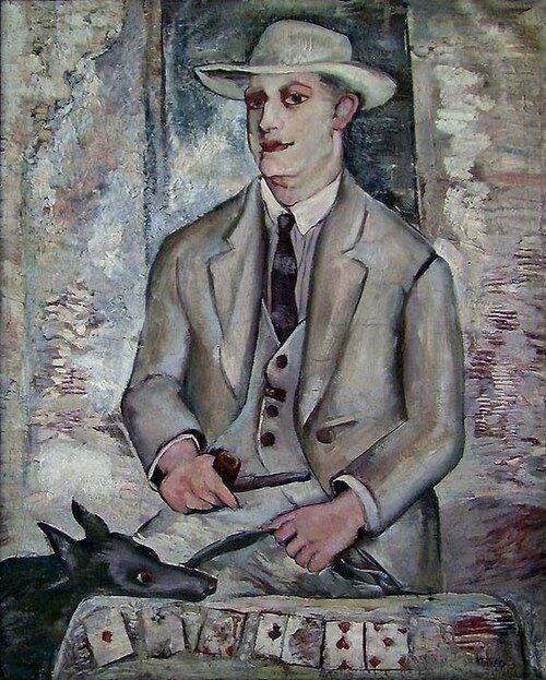 Card-sharper, 1925, Bernt Clüver