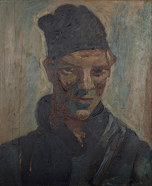 Studie til feieren, 1927, Bjarne Ness