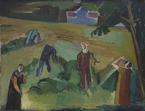 Høstfolk, 1926, Bjarne Ness